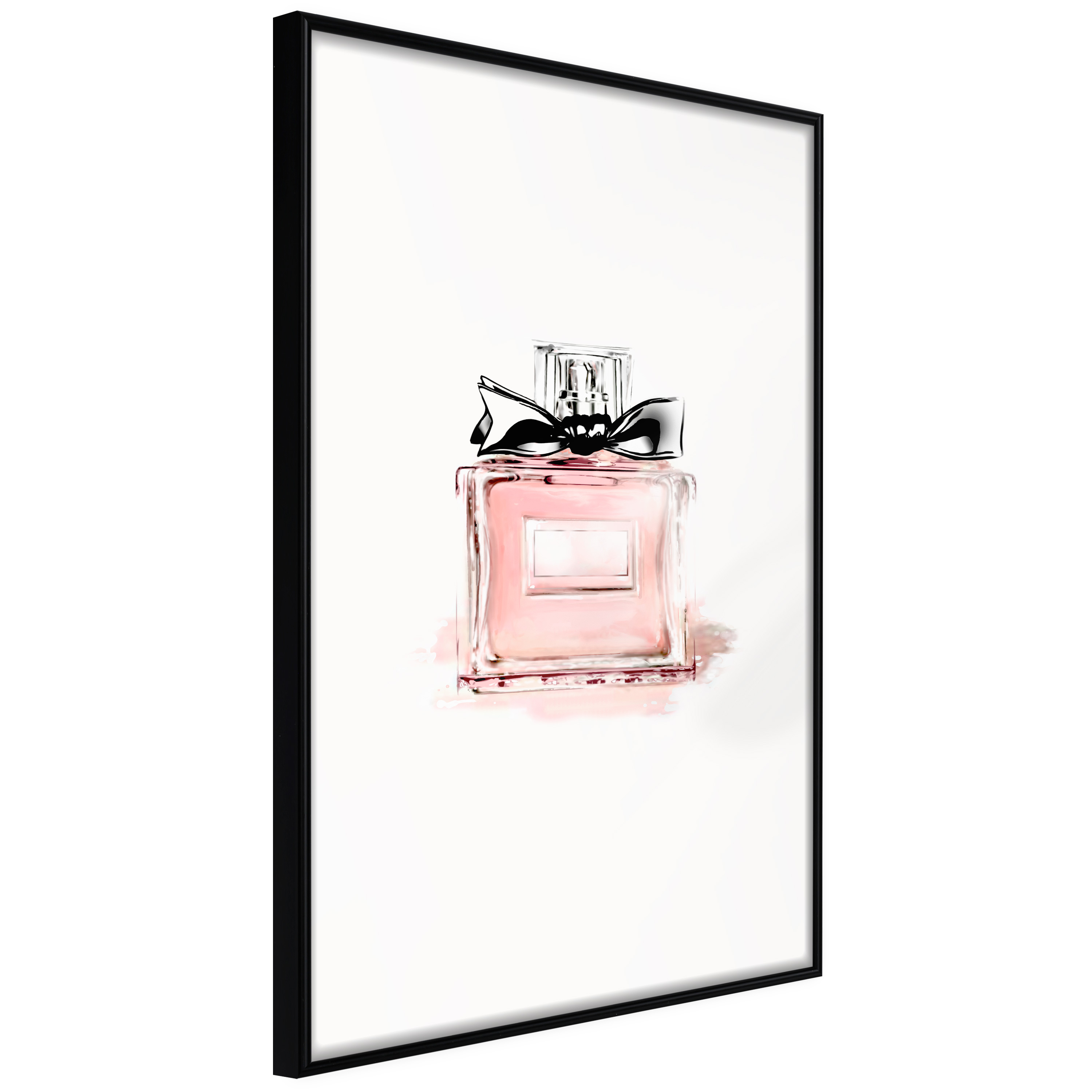 ARTGEIST Plakat med ramme - Pink Scent Sort 20x30
