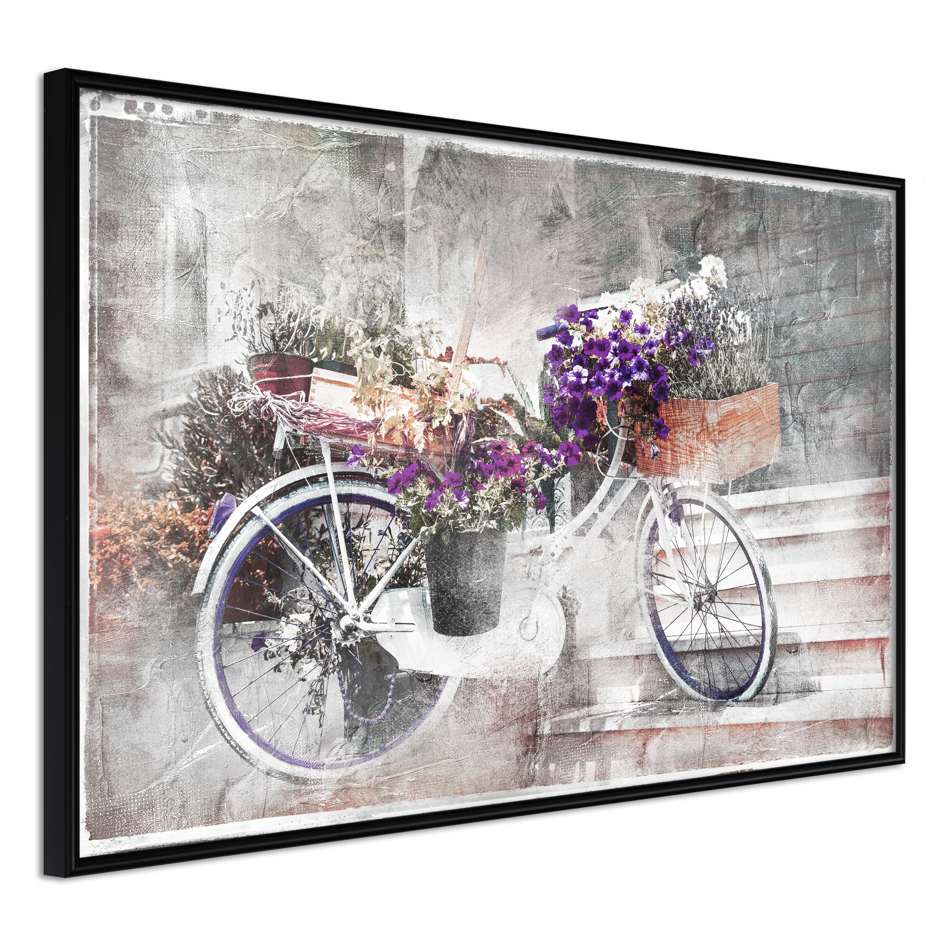ARTGEIST Plakat med ramme - Flower Delivery Guld 30x20