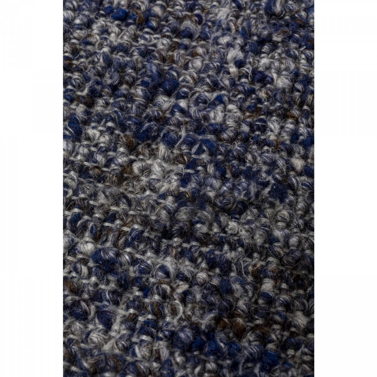 KARE DESIGN rektangulær Sketch Blue gulvtæppe - grå blå bomuld og polyester (170x240)