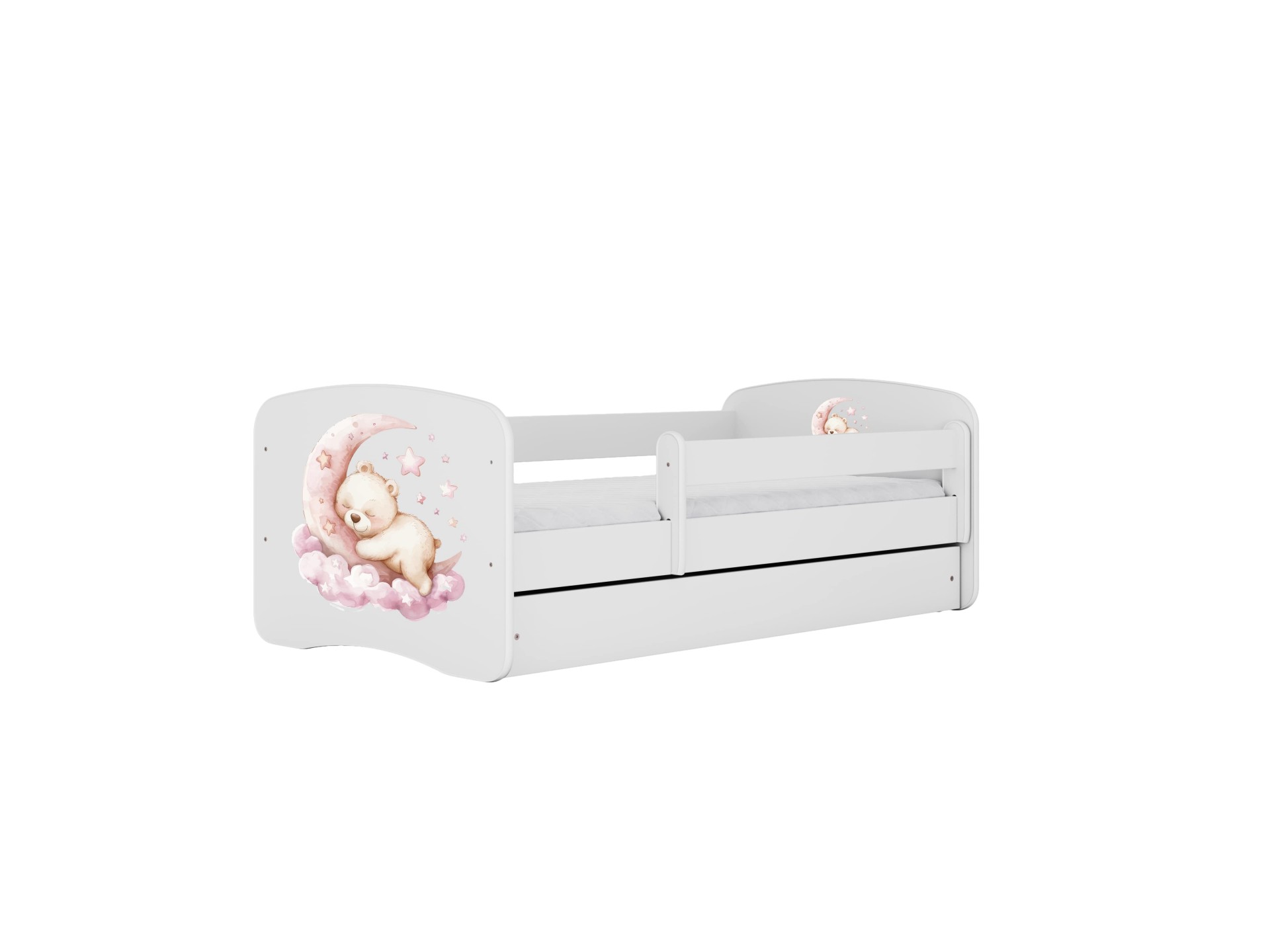 KOCOT KIDS Seng babydreams white dream uden skuffe med madras 160/80