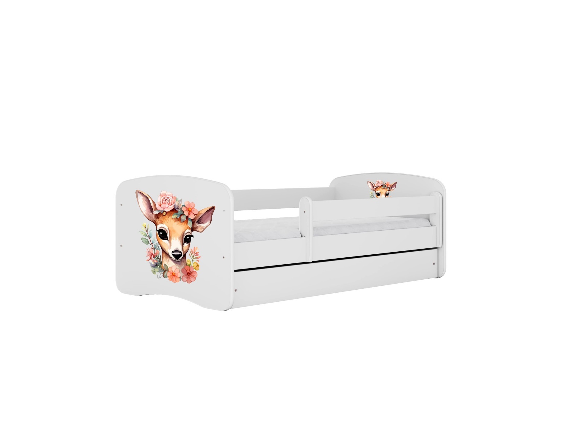 KOCOT KIDS Seng babydreams hvid bambi uden skuffe med madras 160/80