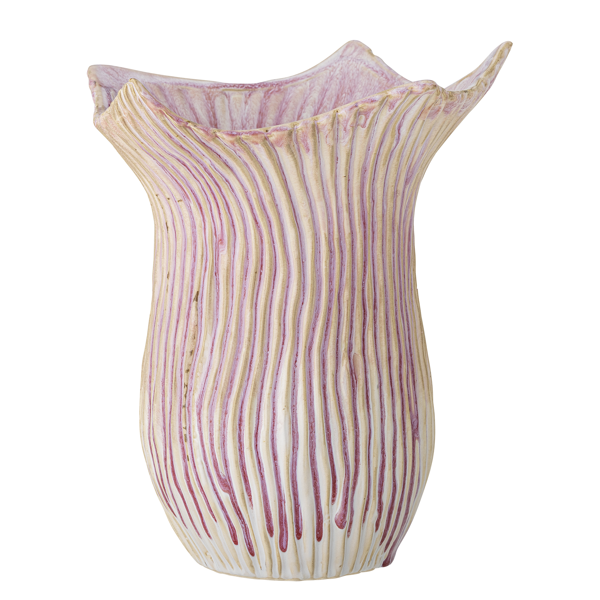 CREATIVE COLLECTION Floral Vase, Rosa, Stentøj