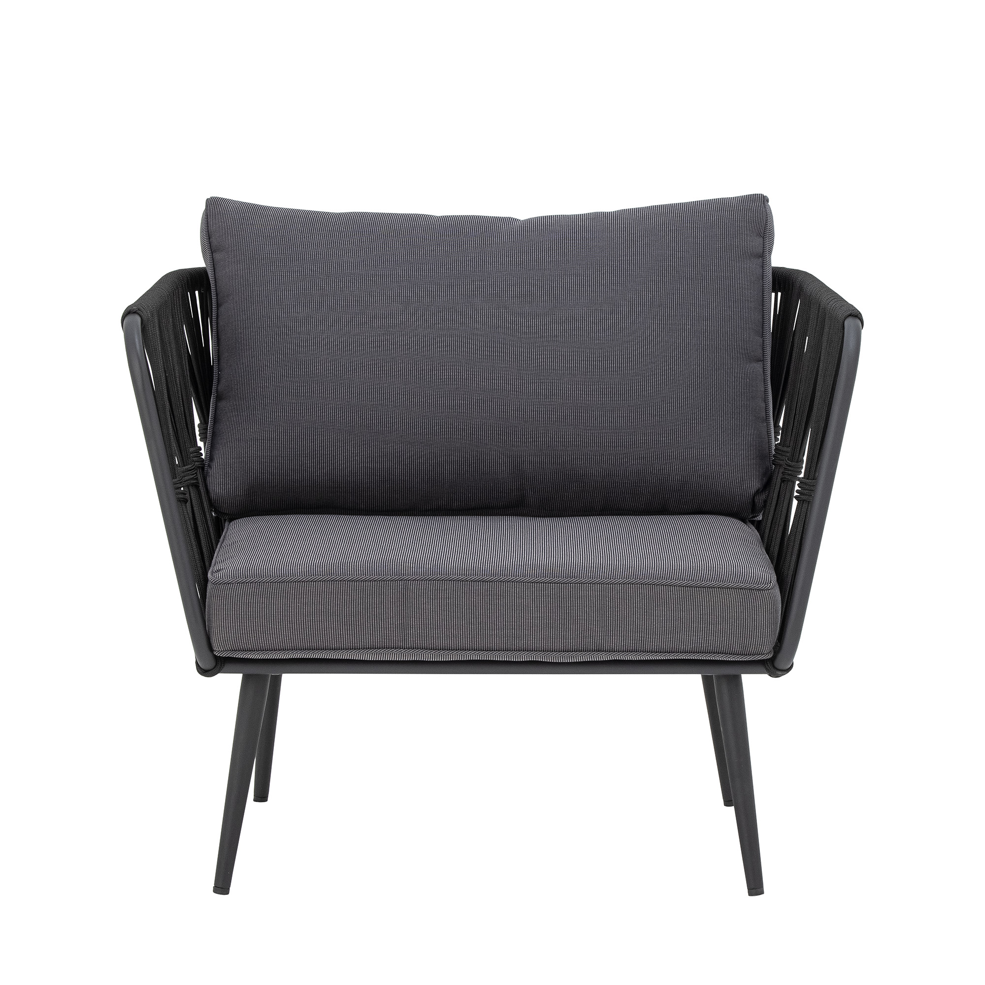 BLOOMINGVILLE Pavone Loungestol, Sort, Metal