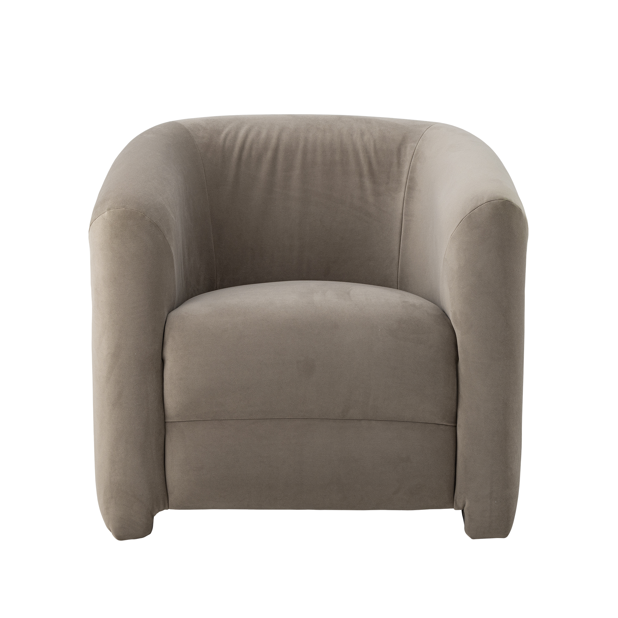 BLOOMINGVILLE Joel Loungestol, Grå, Polyester (L78xH76xB78 cm)