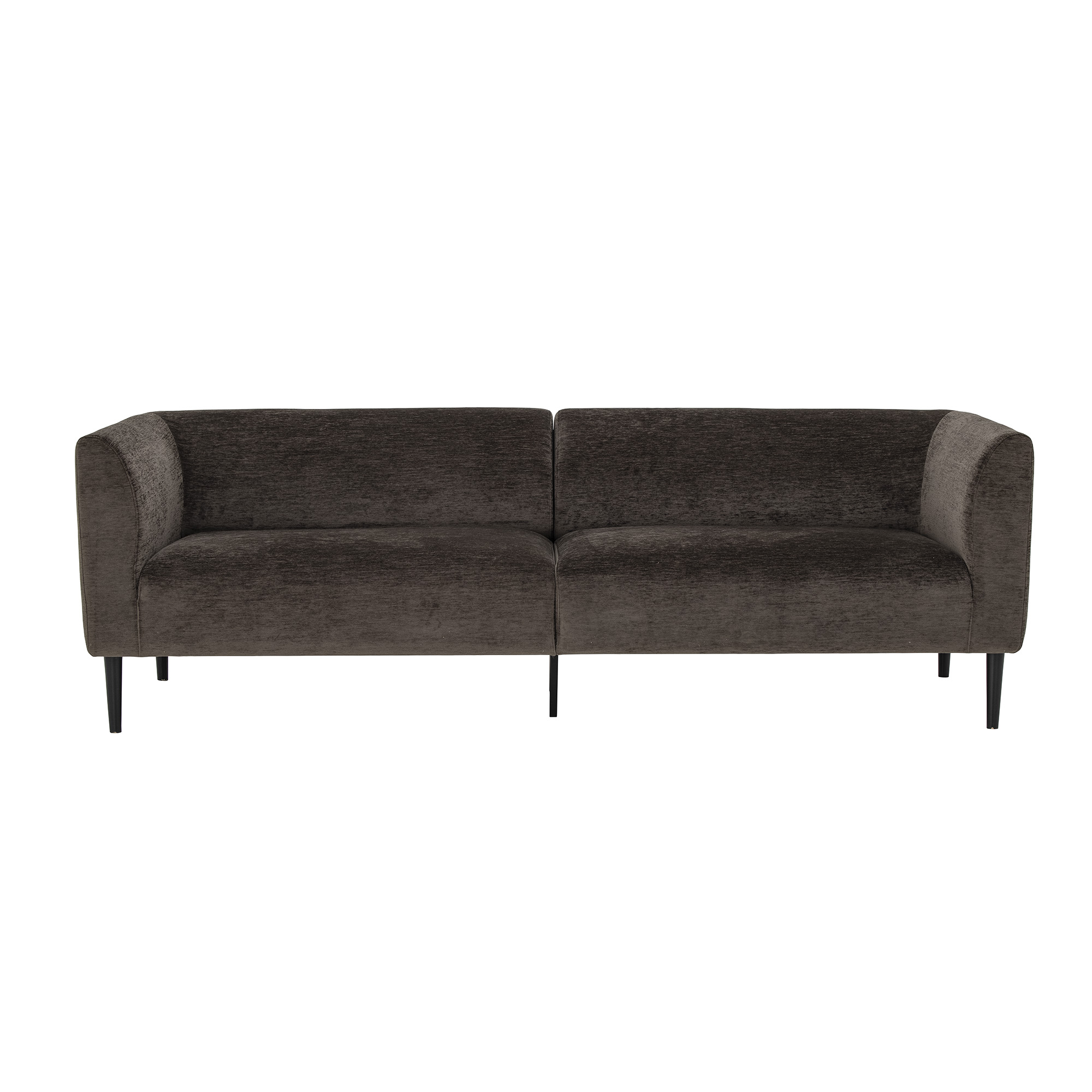 BLOOMINGVILLE Lanna sofa - brun polyester fløjl